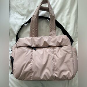 Calpak Luka Duffel in Rose Quartz